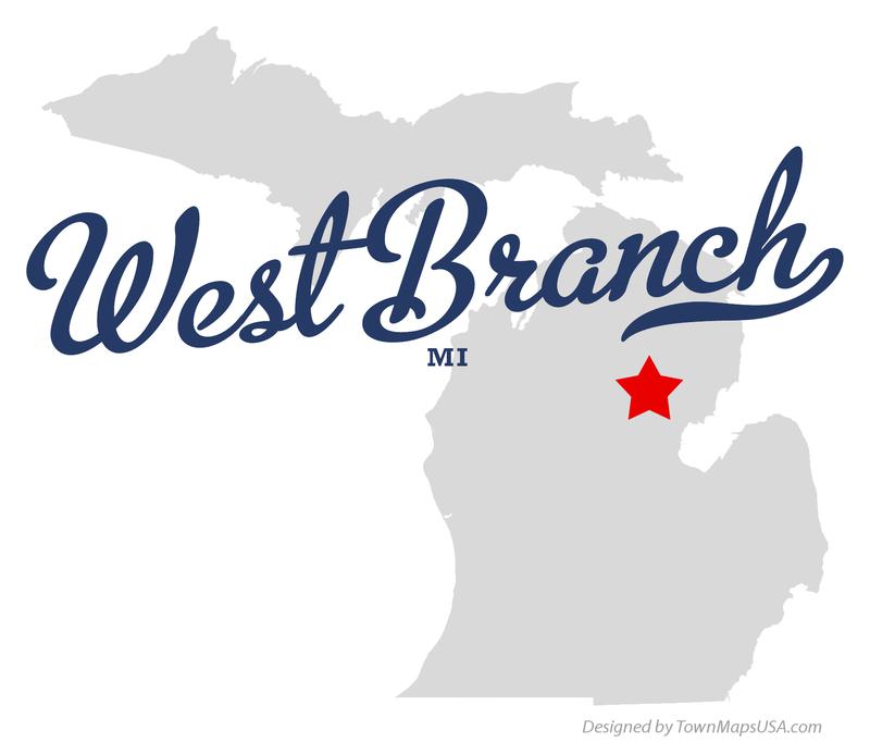 map_of_west_branch_mi